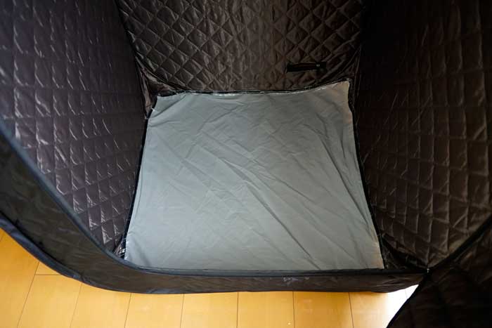 おうちDEサウナ　テント内サイズ